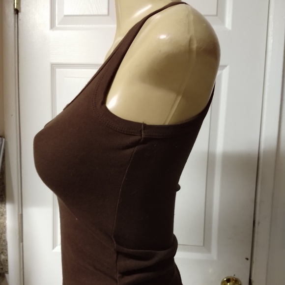 Set of 2 brown tank tops - Picture 3 of 4